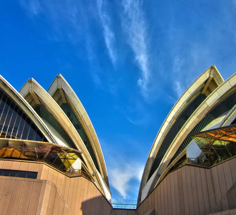 Opéra de Sydney Opéra Sydney Ciel Bleu Architecture