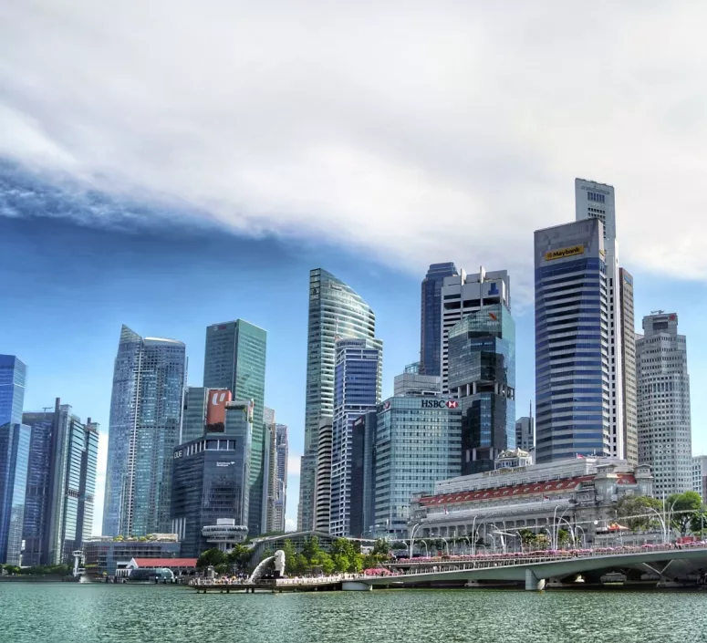 Ville de Singapour Singapour Building Ville Paysage