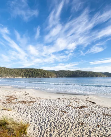 Hobart Plage Sable Tourisme