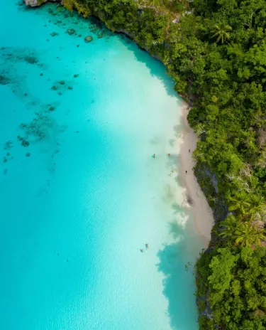 Lifou Kiki Beach Plage Eau Truquoise