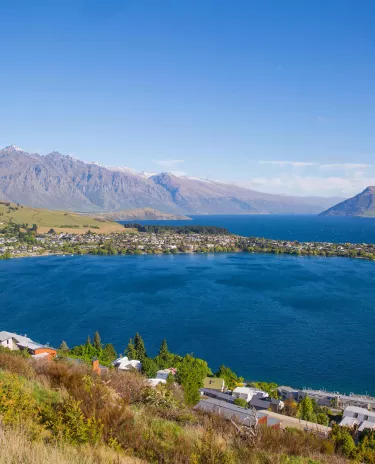 Christchurch Nouvelle-Zélande Paysage Mer Montagne