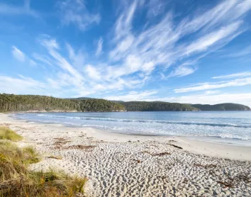 Hobart Plage Sable Tourisme