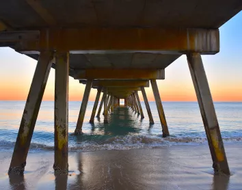 Pont Adélaide Mer Soleil Vue