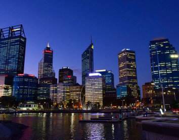 Perth Perth Nui Lumières Ville Building
