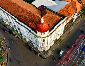 Jakarta Angle Street Coloniale Jakarta